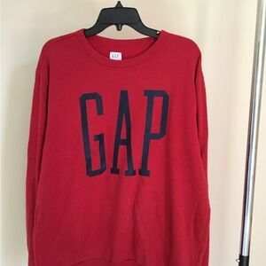 GAP men’s sweatshirt size Large (Red)